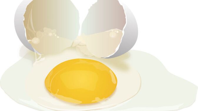 البيض للقضاء على الورم الحليمي في المنزل